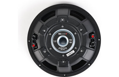 MB Quart DS2-254 Discus 10" shallow-mount subwoofer with dual 4-ohm voice coils