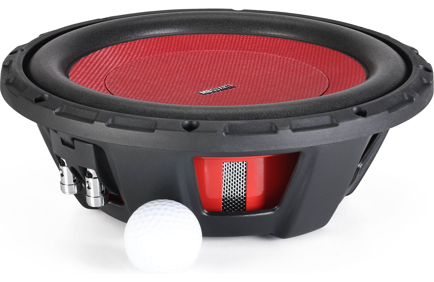 MB Quart DS2-254 Discus 10" shallow-mount subwoofer with dual 4-ohm voice coils