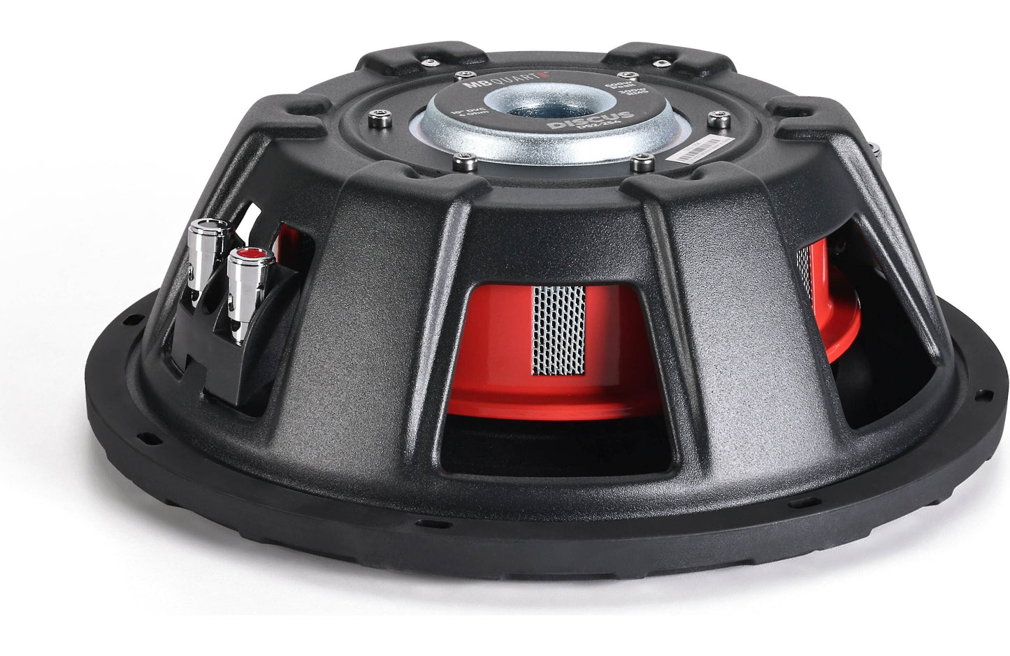 MB Quart DS2-254 Discus 10" shallow-mount subwoofer with dual 4-ohm voice coils