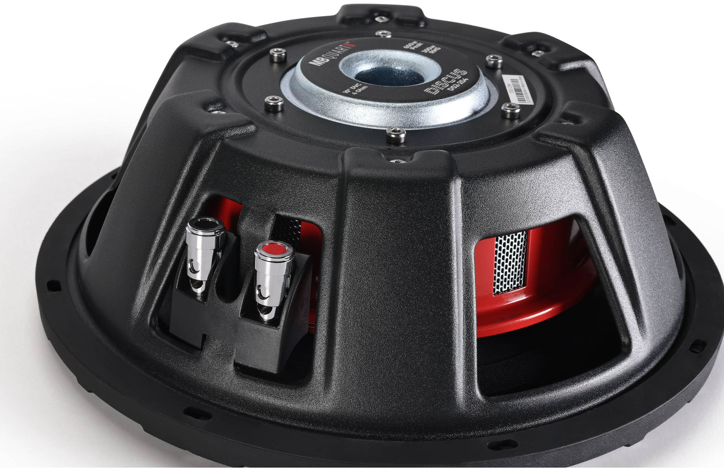 MB Quart DS2-254 Discus 10" shallow-mount subwoofer with dual 4-ohm voice coils