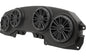 MB Quart MBQJ-48CRGB Overhead soundbar loaded with RGB LED lighting and four 8" 2-way speakers for select 2018-up Jeep Wrangler and Gladiator vehicles