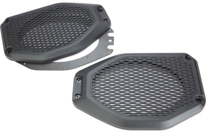 MB Quart JE1-169SB 6"x9" rear soundbar speaker adapter kit, select Jeep Wrangler JL and Gladiator