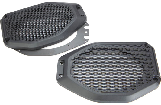 MB Quart JE1-169SB 6"x9" rear soundbar speaker adapter kit, select Jeep Wrangler JL and Gladiator