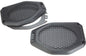 MB Quart JE1-169SB 6"x9" rear soundbar speaker adapter kit, select Jeep Wrangler JL and Gladiator