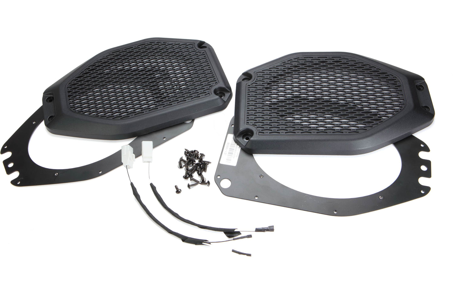 MB Quart JE1-169SB 6"x9" rear soundbar speaker adapter kit, select Jeep Wrangler JL and Gladiator