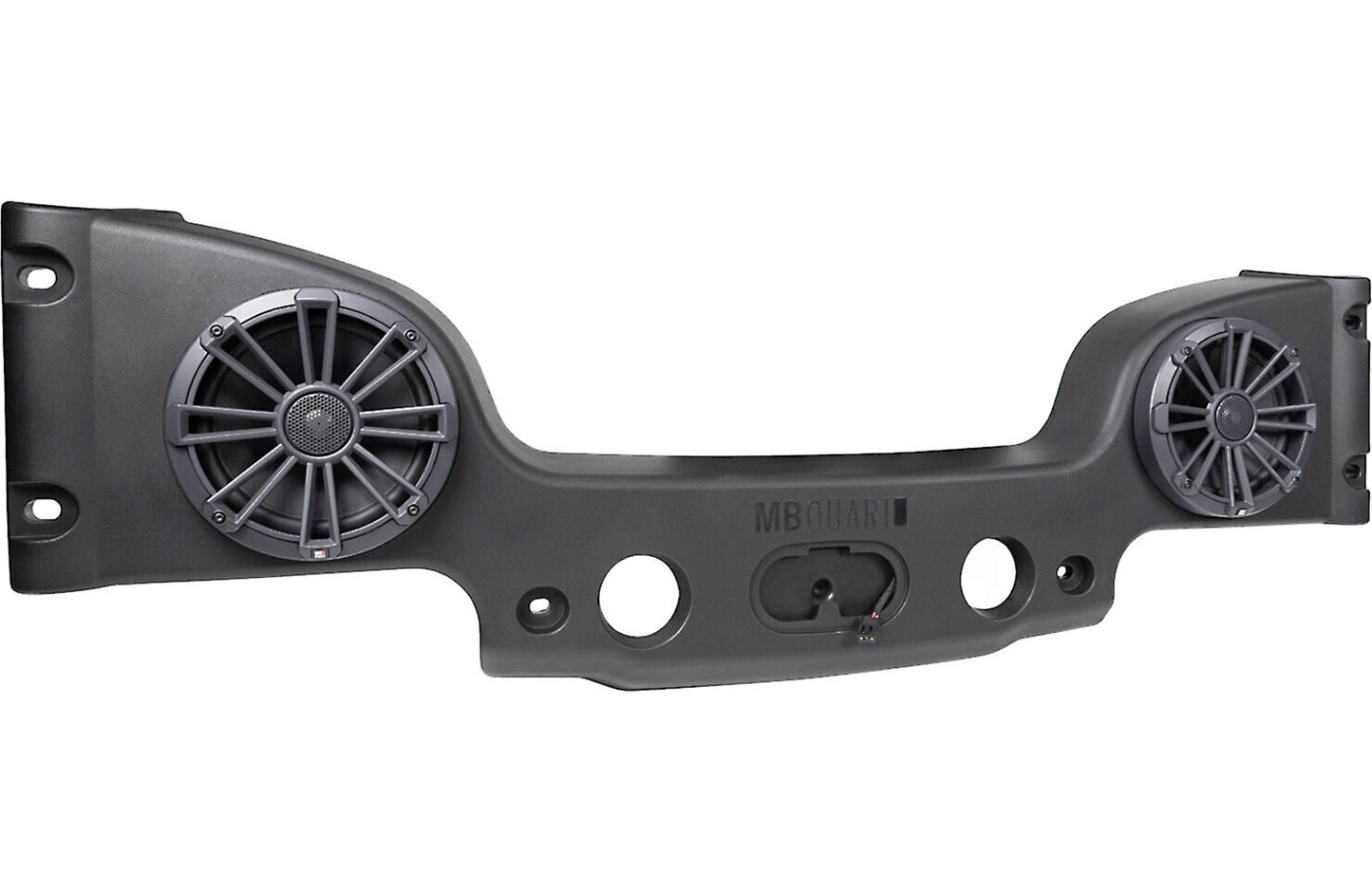 MB Quart MBQJK-28C Soundbar w/8" coaxial speakers — designed and tuned for 2007-18 Jeep Wrangler JK