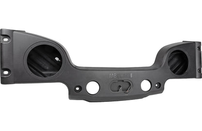 MB Quart MBQJK-28E Unloaded soundbar with openings for 8" coaxial speakers — designed and tuned for 2007-18 Jeep Wrangler JK