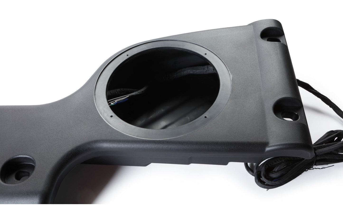 MB Quart MBQJK-28E Unloaded soundbar with openings for 8" coaxial speakers — designed and tuned for 2007-18 Jeep Wrangler JK