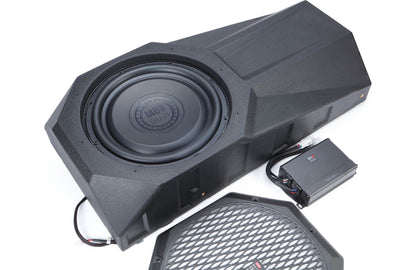 MB Quart MBQJL-302 400-watt ported subwoofer enclosure w/ 12" speaker — fits 2018-up Jeep Wrangler JL