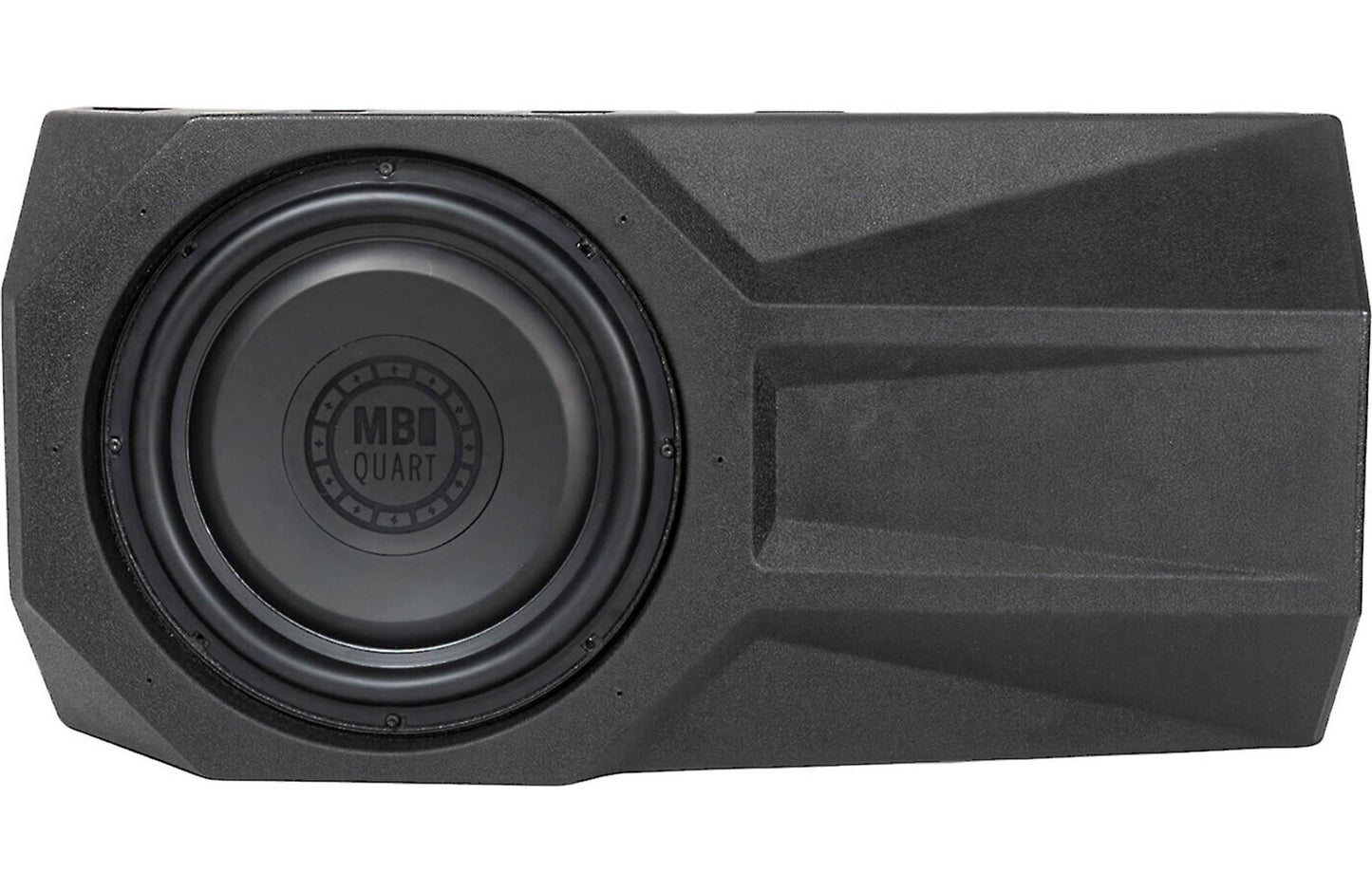 MB Quart MBQJL-302 400-watt ported subwoofer enclosure w/ 12" speaker — fits 2018-up Jeep Wrangler JL
