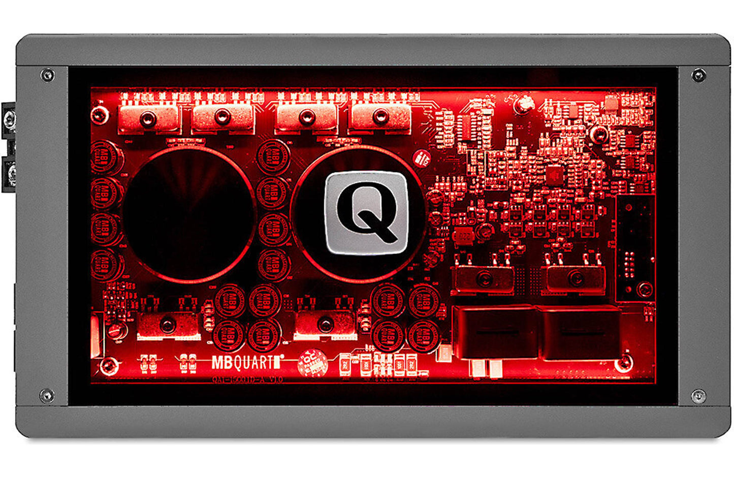 MB Quart QA1-1500.1D Q-Series mono subwoofer amplifier — 1500 watts RMS at 1 ohm