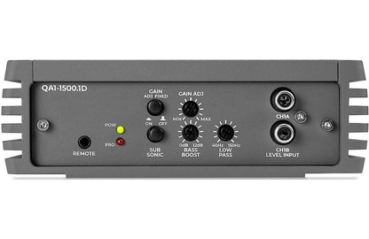 MB Quart QA1-1500.1D Q-Series mono subwoofer amplifier — 1500 watts RMS at 1 ohm