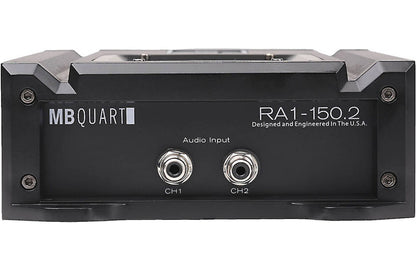 MB Quart RA1-150.2 Reference Series 2-channel car amplifier — 50 watts RMS x 2