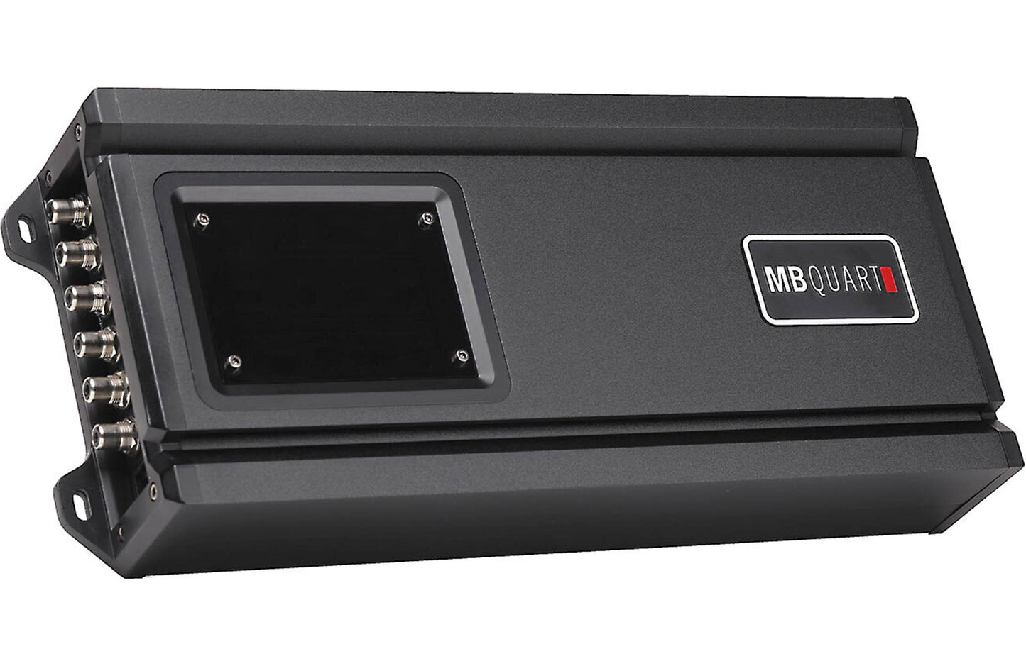 MB Quart RA1-710.5 Reference Series 5-channel car amplifier — 50 watts RMS x 4 at 4 ohms + 350 watts RMS x 1 at 1 ohm