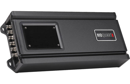 MB Quart RA1-710.5 Reference Series 5-channel car amplifier — 50 watts RMS x 4 at 4 ohms + 350 watts RMS x 1 at 1 ohm