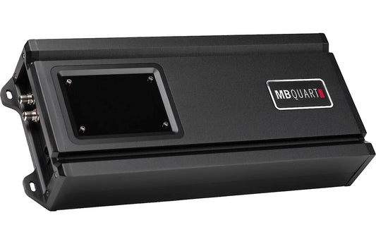 MB Quart RA1-750.1 Reference Series mono subwoofer amplifier — 750 watts RMS x 1 at 1 ohm