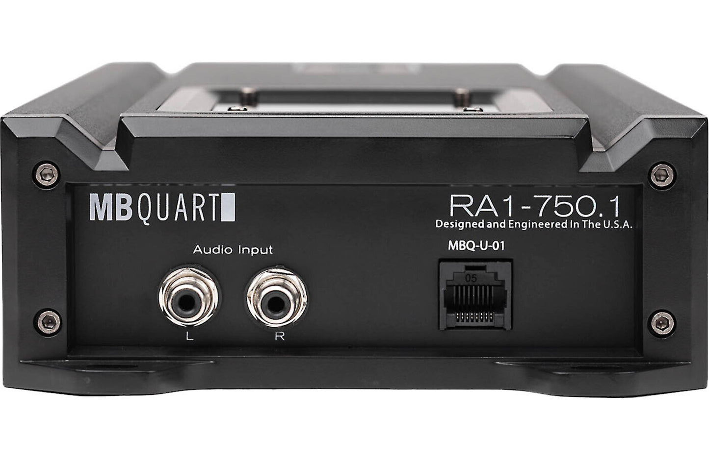 MB Quart RA1-750.1 Reference Series mono subwoofer amplifier — 750 watts RMS x 1 at 1 ohm