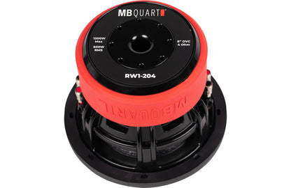 MB Quart RW1-204 Reference Series 8" subwoofer with dual 4-ohm voice coils