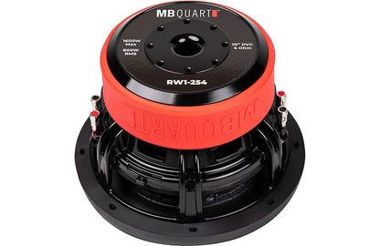 MB Quart RW1-254 Reference Series 10" subwoofer with dual 4-ohm voice coils