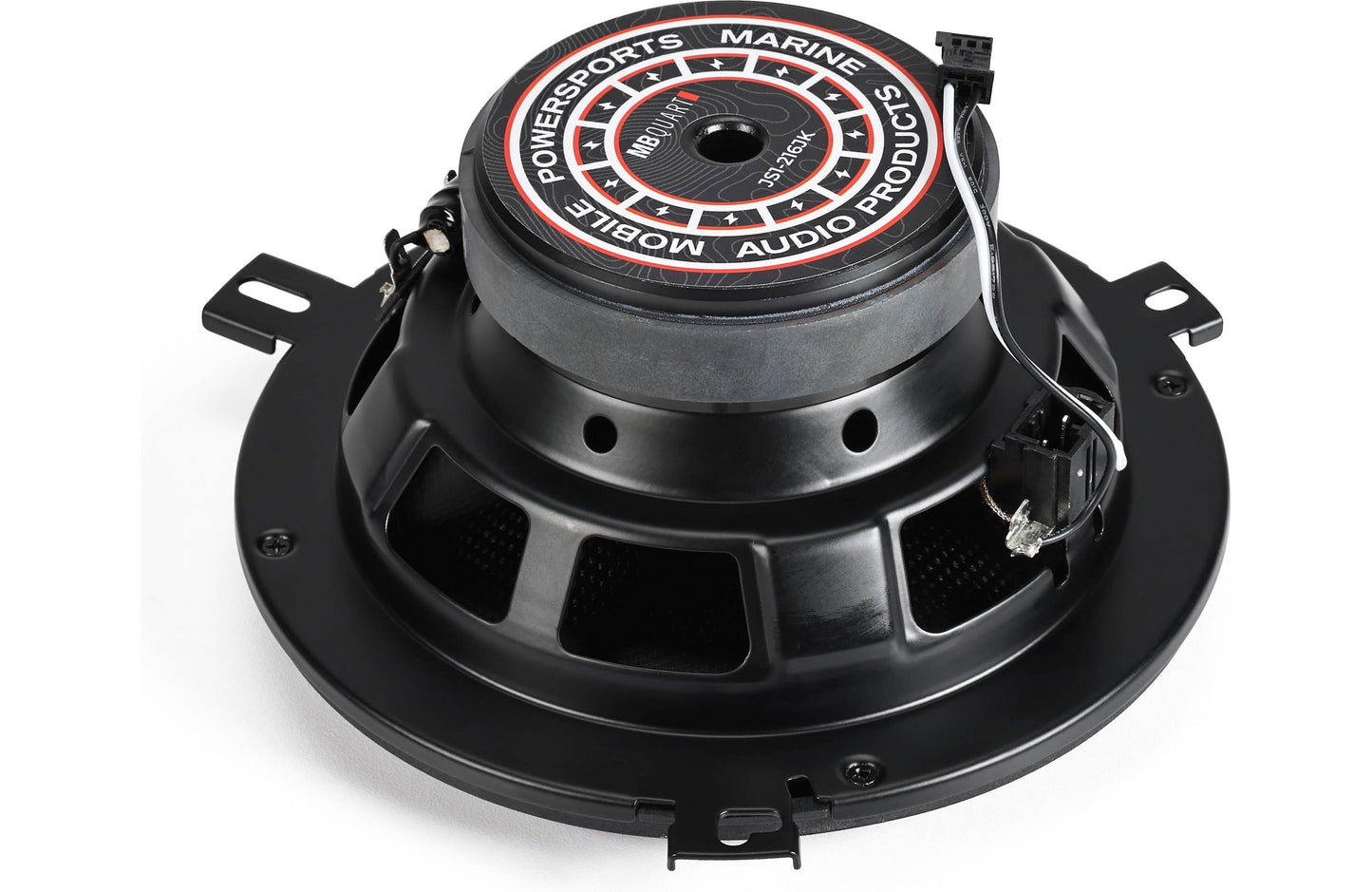 MB Quart MBQJK-STG2AH-1 Stage 2 Jeep audio system with 6-1/2" component speakers and two 400-watt amplifiers — fits 2007-18 Wrangler (JK)