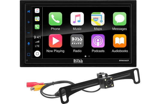 BOSS Audio Elite BV850ACP Package - digital multimedia receiver w/ELPC40B backup camera
