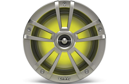 Infinity 622MLT Reference Series 6-1/2" 2-way marine speakers with built-in RGB LED lights (Titanium)