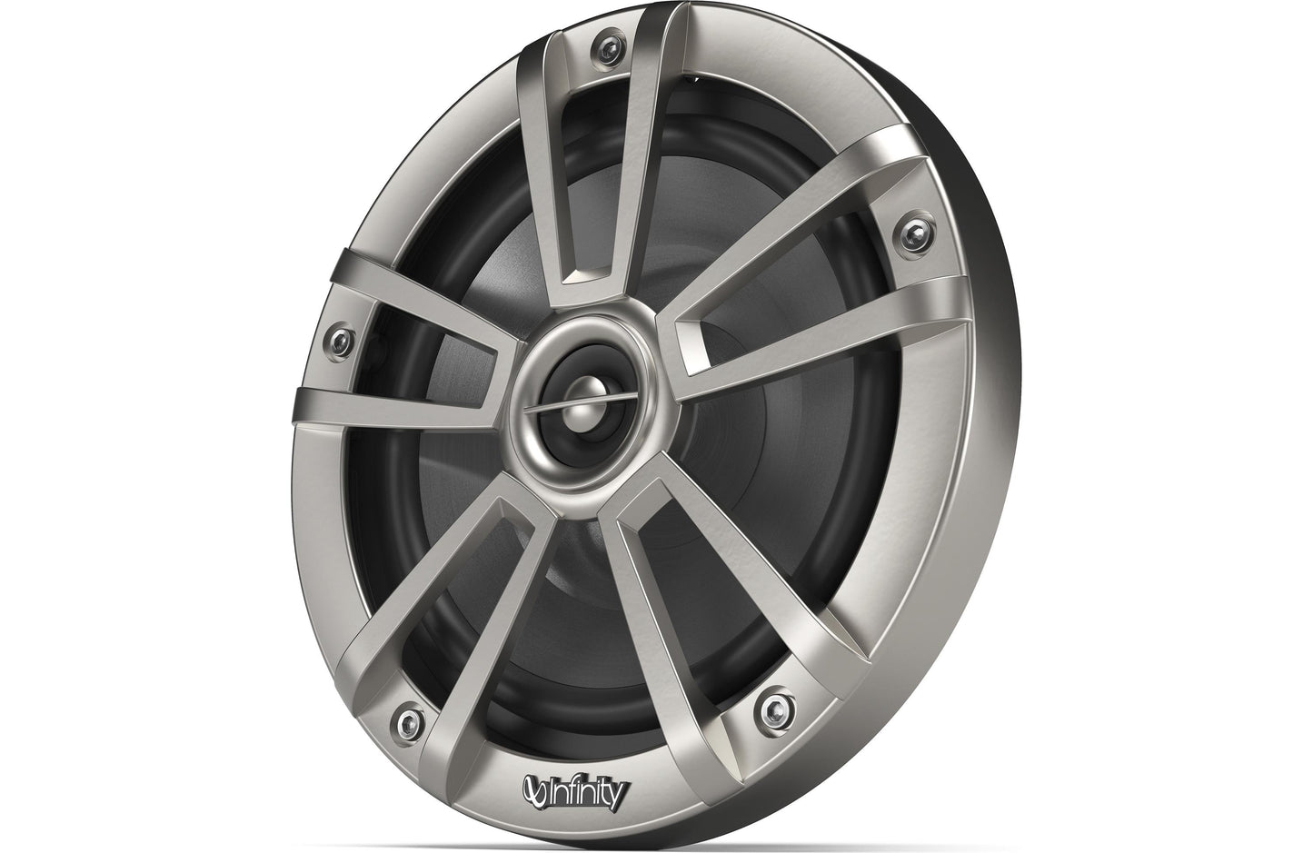 Infinity 622MLT Reference Series 6-1/2" 2-way marine speakers with built-in RGB LED lights (Titanium)