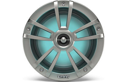 Infinity 622MLT Reference Series 6-1/2" 2-way marine speakers with built-in RGB LED lights (Titanium)