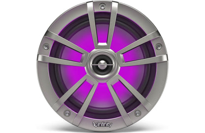 Infinity 622MLT Reference Series 6-1/2" 2-way marine speakers with built-in RGB LED lights (Titanium)