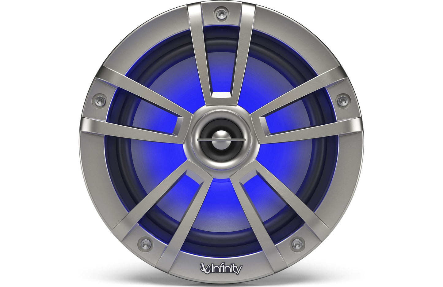 Infinity 622MLT Reference Series 6-1/2" 2-way marine speakers with built-in RGB LED lights (Titanium)