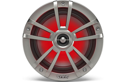 Infinity 622MLT Reference Series 6-1/2" 2-way marine speakers with built-in RGB LED lights (Titanium)