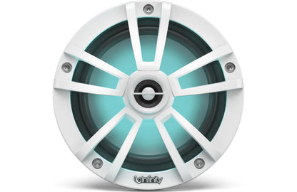 Infinity 622MLW Reference Series 6-1/2" 2-way marine speakers with built-in RGB LED lights (White)