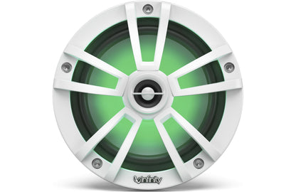 Infinity 622MLW Reference Series 6-1/2" 2-way marine speakers with built-in RGB LED lights (White)