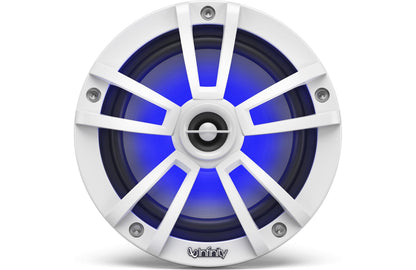 Infinity 622MLW Reference Series 6-1/2" 2-way marine speakers with built-in RGB LED lights (White)