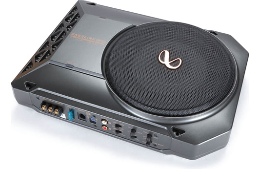 Infinity SUBBLSM2AM BassLink SM 2 Compact powered subwoofer with 8" sub and 125-watt amp