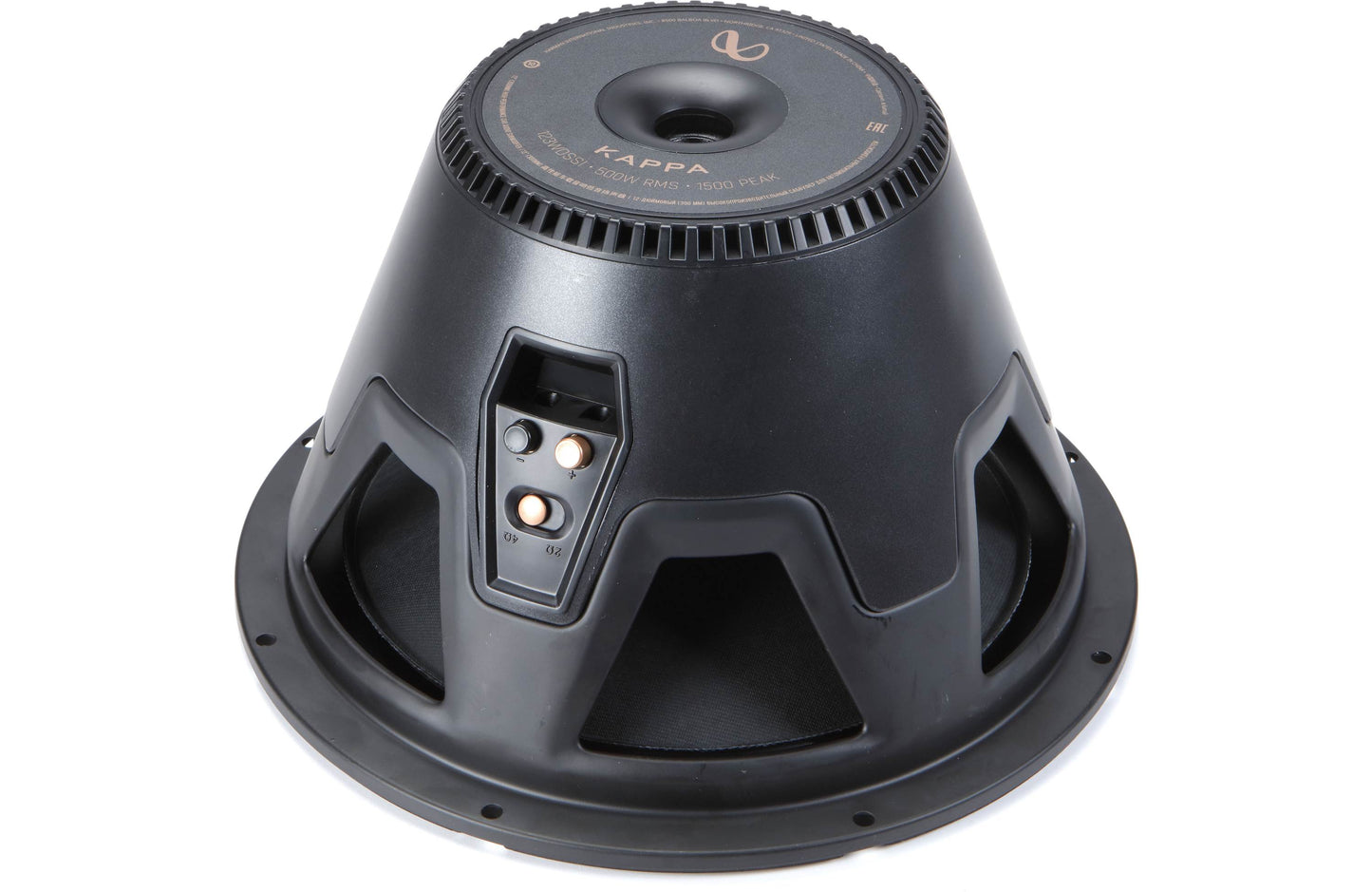 Infinity INFSUBKA123WDSSIAM Kappa 123WDSSI Kappa Series 12" subwoofer with selectable 2- or 4-ohm impedance