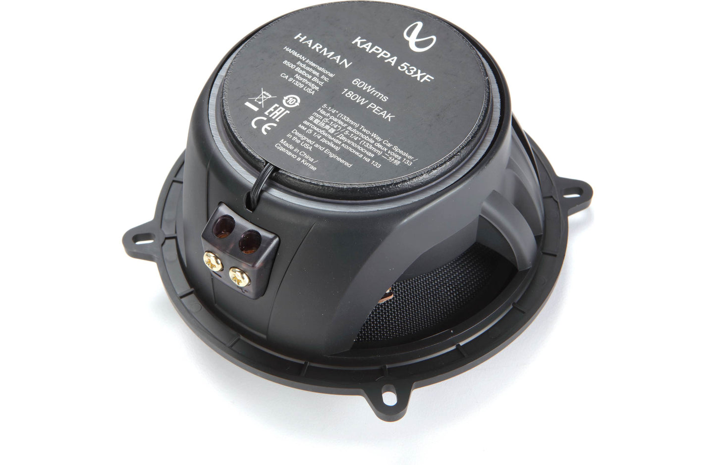 Infinity INFSPKKA53XFAM Kappa 53XF Kappa Series 5-1/4" 2-way car speakers