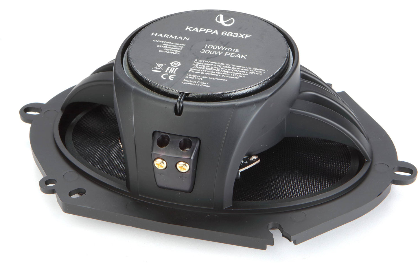 Infinity INFSPKKA683XFAM Kappa 683XF Kappa Series 6"x8" 2-way car speakers