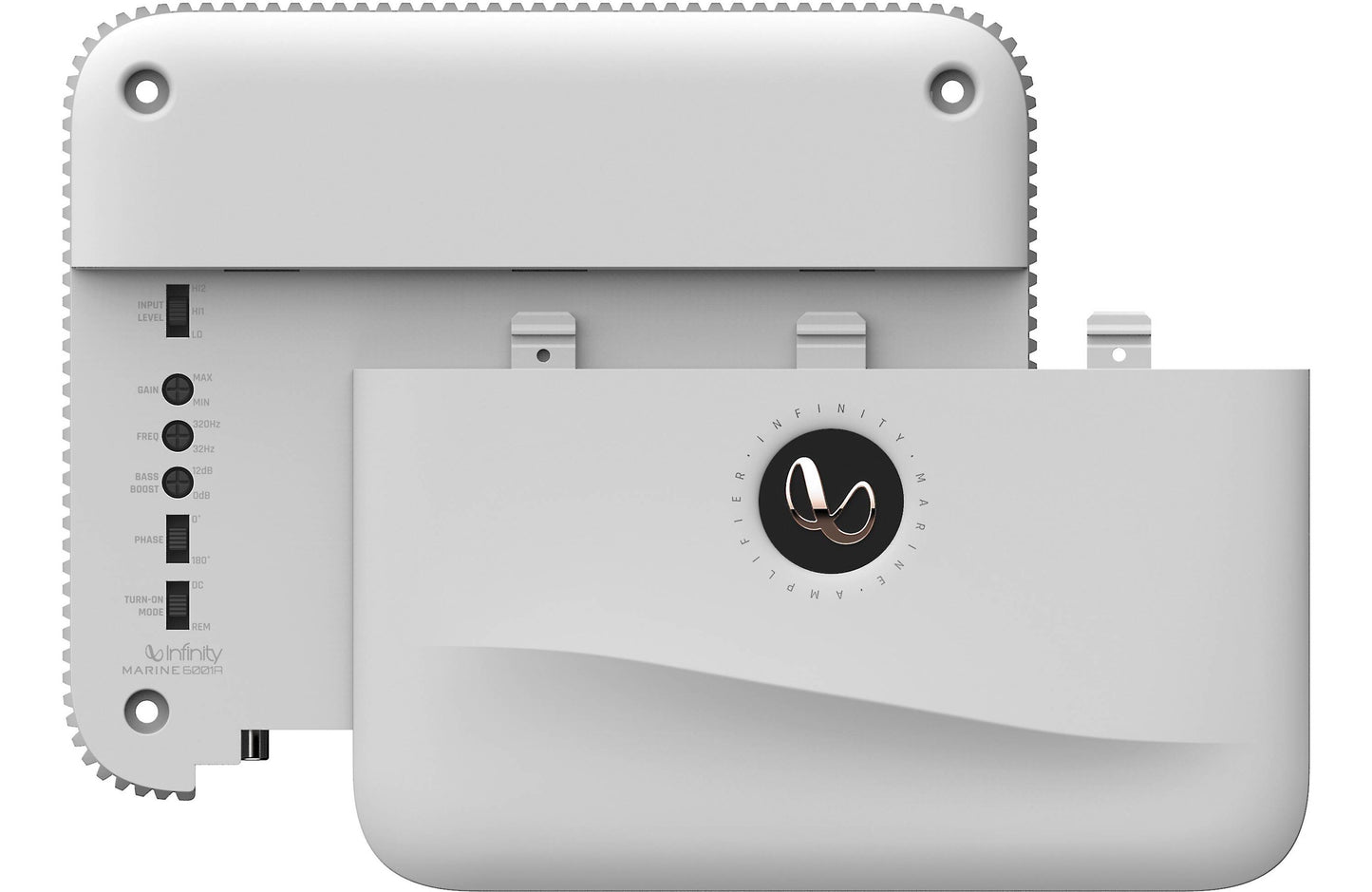 Infinity INFM6001AAM Marine M6001A Mono marine subwoofer amplifier — 600 watts RMS x 1 at 2 ohms