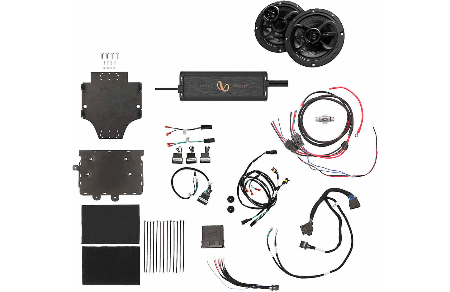 Infinity INFKP2SPKSYS 2SPKSYS 2-speaker system for 2014-22 Harley-Davidson® Road Glide and Street Glide models