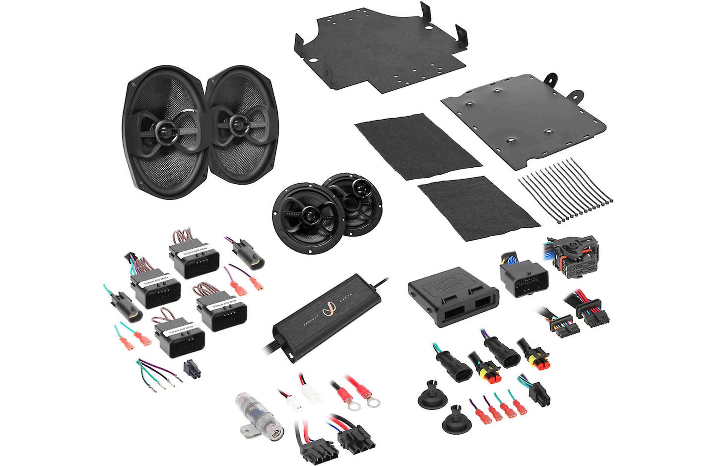 Infinity INFKP4SPKSYS 4SPKSYS 4-speaker system for select 2014-up Harley-Davidson® Road Glide and Street Glide models