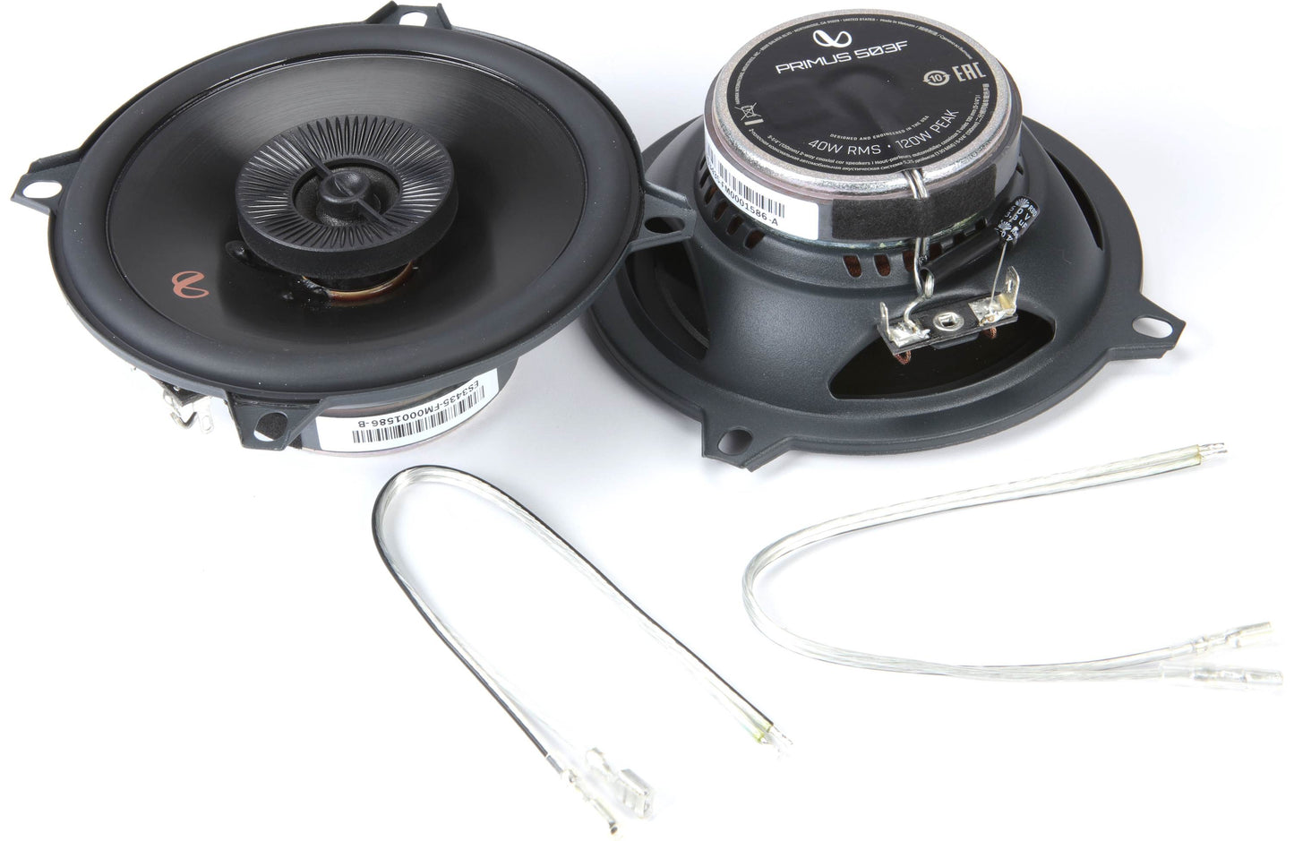 Infinity INFSPKPR503F Primus 503F Primus Series 5-1/4" 2-way car speakers