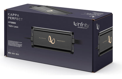 Infinity INFPWSKP3002AAM Kappa Perfect 3002A Compact 2-channel powersports amplifier — 100 watts RMS x 2