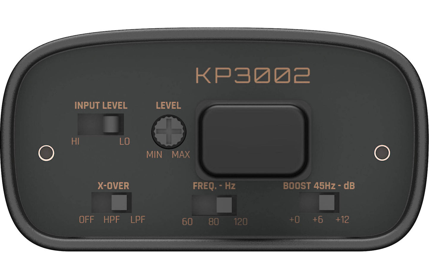 Infinity INFPWSKP3002AAM Kappa Perfect 3002A Compact 2-channel powersports amplifier — 100 watts RMS x 2
