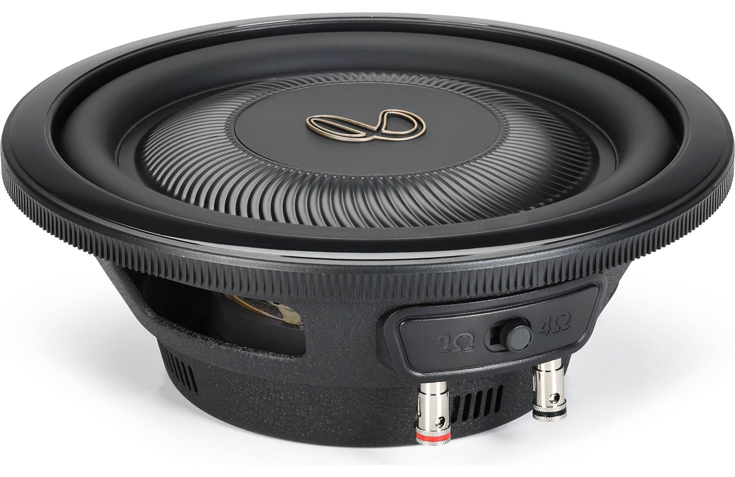 Infinity INFSUBRF103WSL 103WSL Reference Series 10" shallow-mount component subwoofer with 2- or 4-ohm selectable impedance