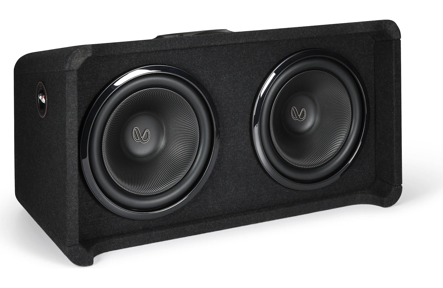 Infinity INFSUBRF1200D Reference 1200D Reference Series ported enclosure with two 12" subwoofers