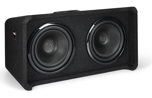 Infinity INFSUBRF1200D Reference 1200D Reference Series ported enclosure with two 12" subwoofers