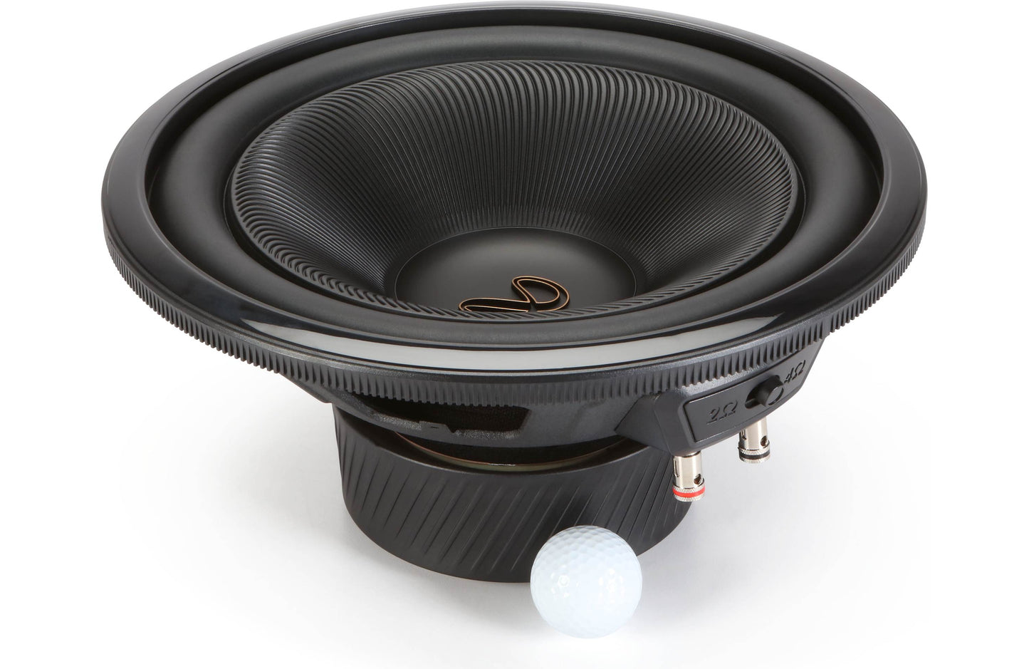 Infinity INFSUBRF123W Reference 123W Reference Series 12" shallow-mount component subwoofer