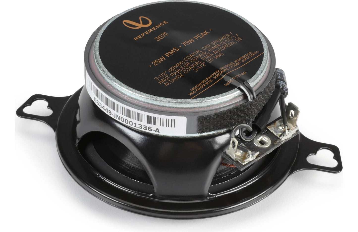 Infinity INFSPKRF307FUS Reference REF307F Reference Series 3-1/2" 2-way car speakers
