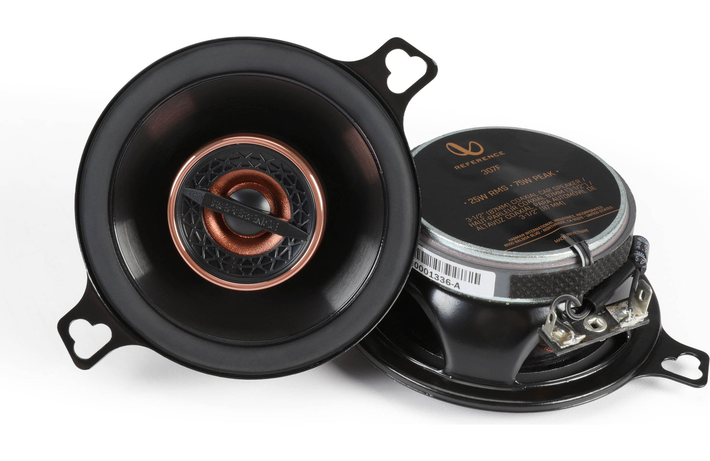 Infinity INFSPKRF307FUS Reference REF307F Reference Series 3-1/2" 2-way car speakers